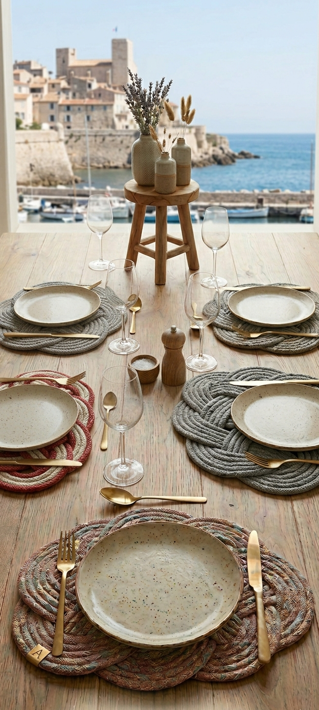 Set se Table Baderne du Capitaine